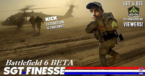 🛑 Battlefield 6 Beta is LIVE | Sarge in his Element