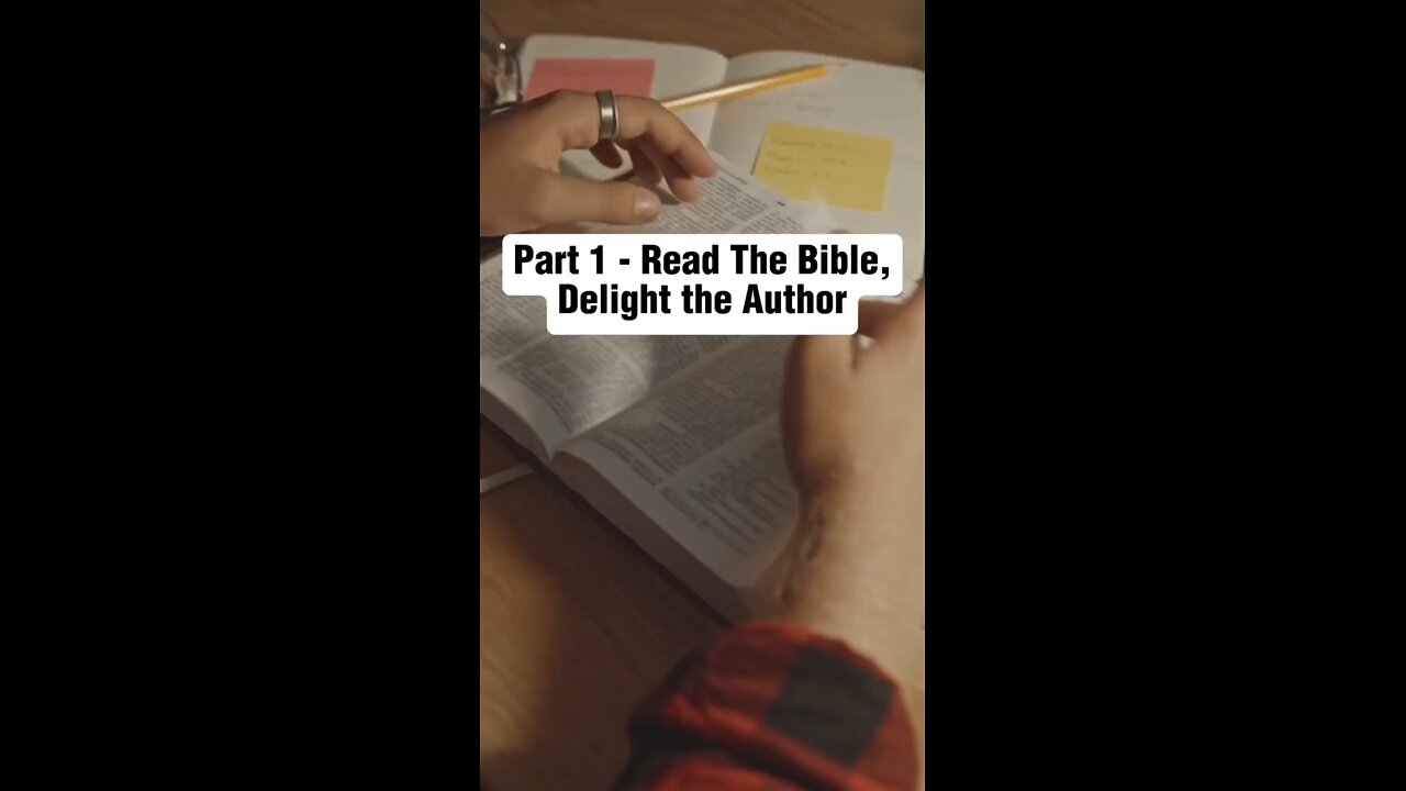 Why Read Scripture At All