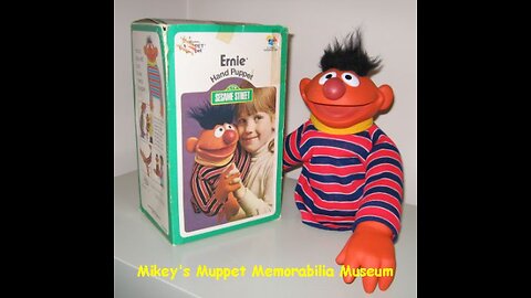 1970s sesame street Ernie puppet