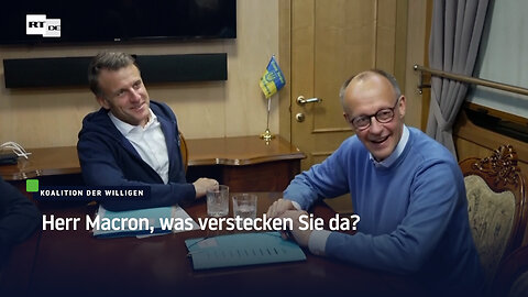 Herr Macron, was verstecken Sie da?