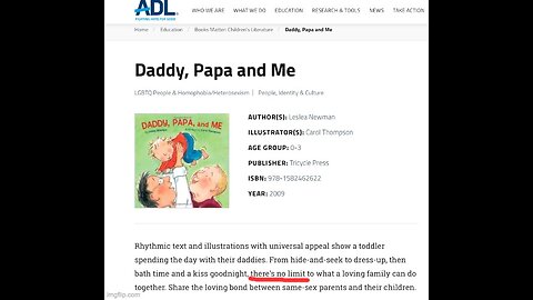 Trump-ADL Paedo indoctrination in the schools