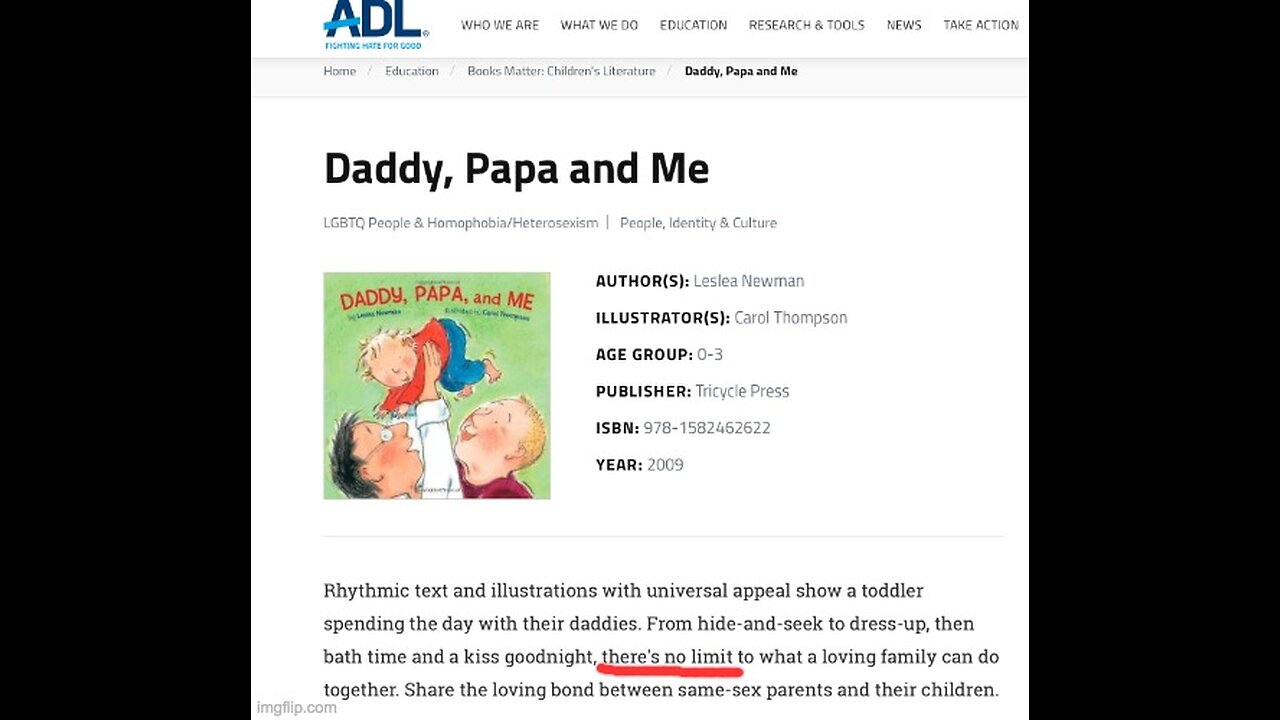Trump-ADL Paedo indoctrination in the schools