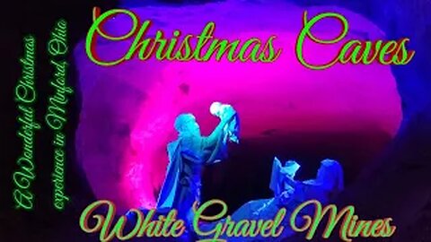 Christmas Caves - Minford Ohio -4k- White Gravel Mines 2019