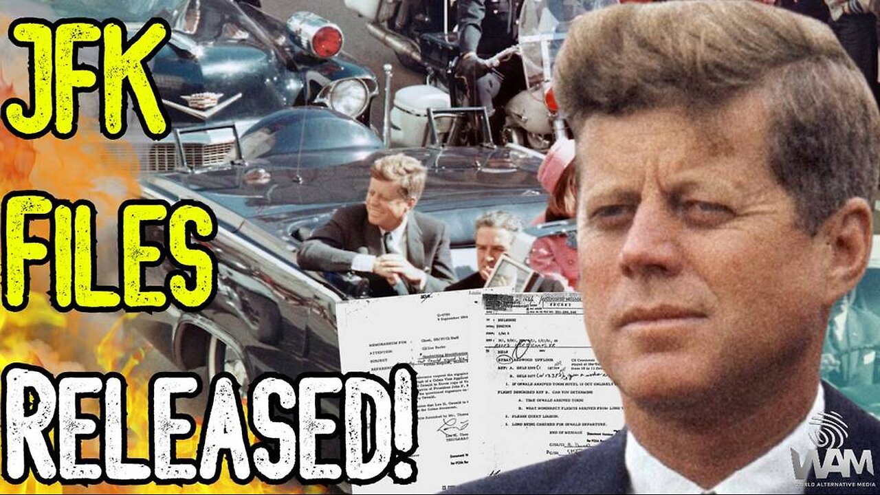 BREAKING: JFK FILES RELEASED! - Is Israel Mentioned? - Is This The Latest Psyop? - Let's Find Out!