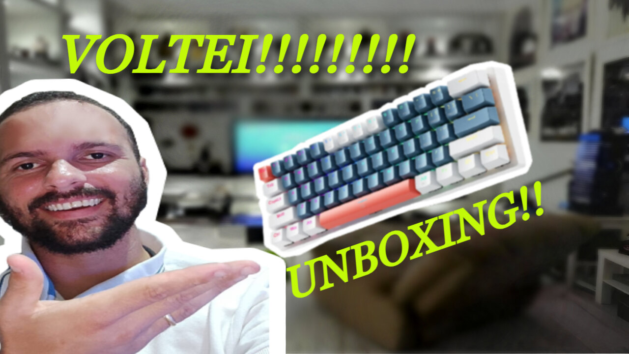 VOLTEI!!! + UNBOXING MECHANICAL k500