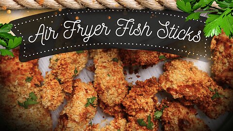 Air Fryer Fish Sticks | Crispy & Golden Recipe 🐟