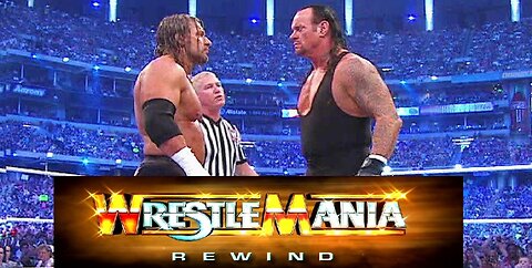 WWE WRESTLEMANIA REWIND. Triple H vs Undertaker. WWE Network documentary. (5th August 2014) HD