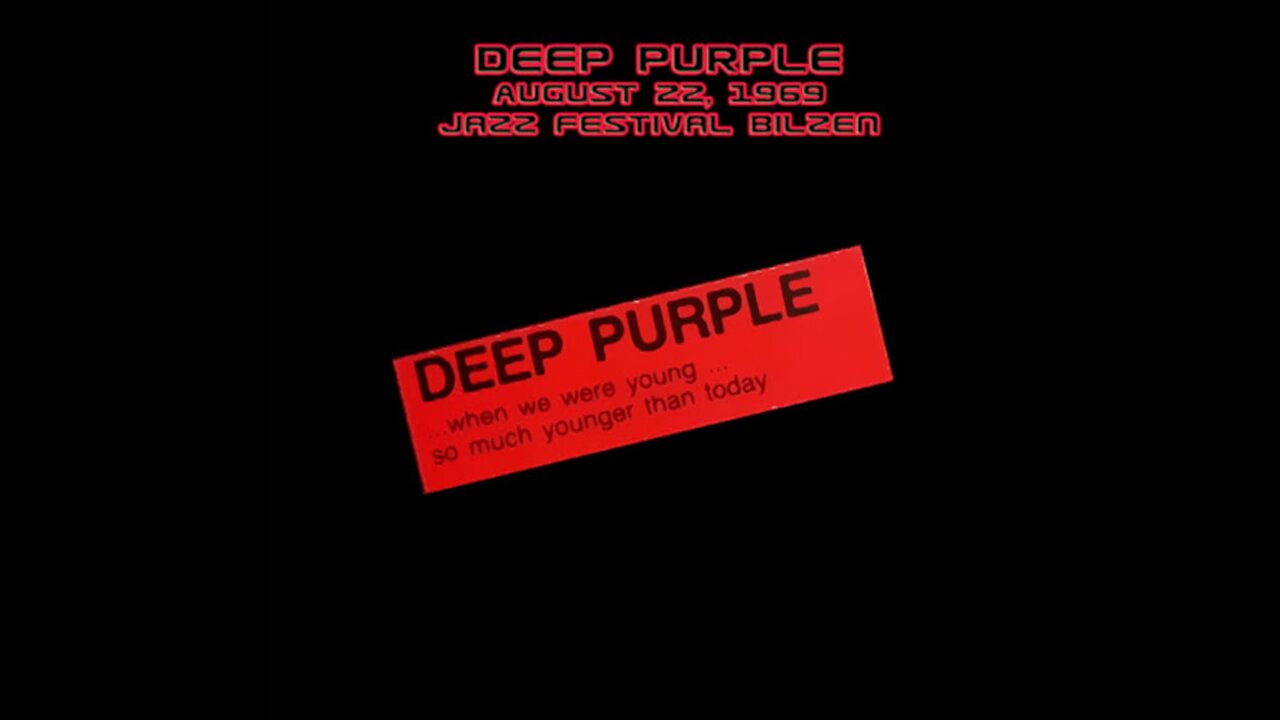 Deep Purple: Mandrake Root - Bilzen Jazz Festival, Belgium August 22, 1969 Live Concert