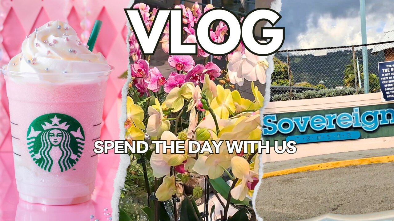 Flowers Shopping + Starbucks + Out and About