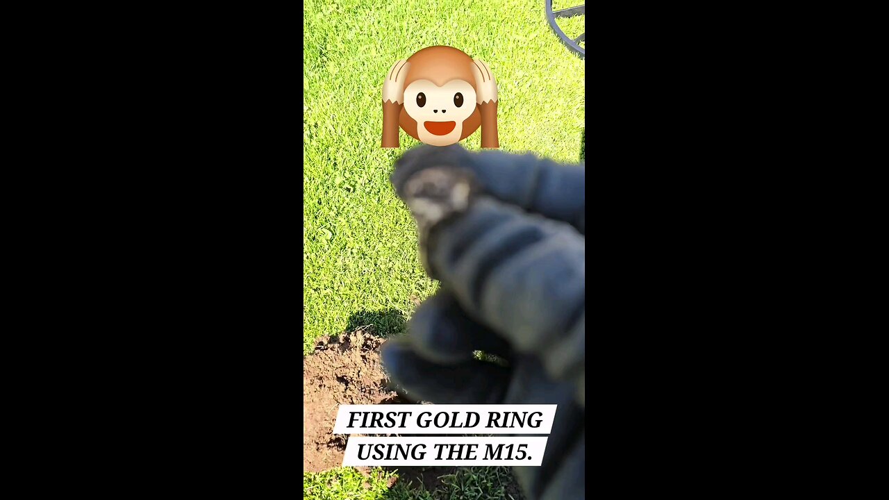 FIRST GOLD RING USING THE M15...