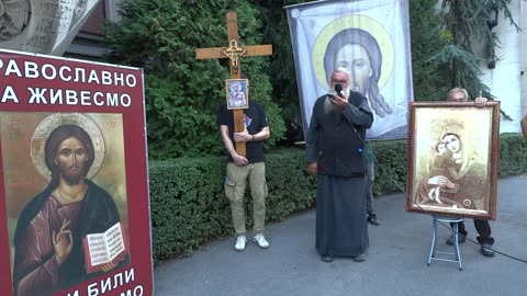 481-ва Литија (2) - Духовници позивају на лажни "мир" који одговара само велеИздајнику