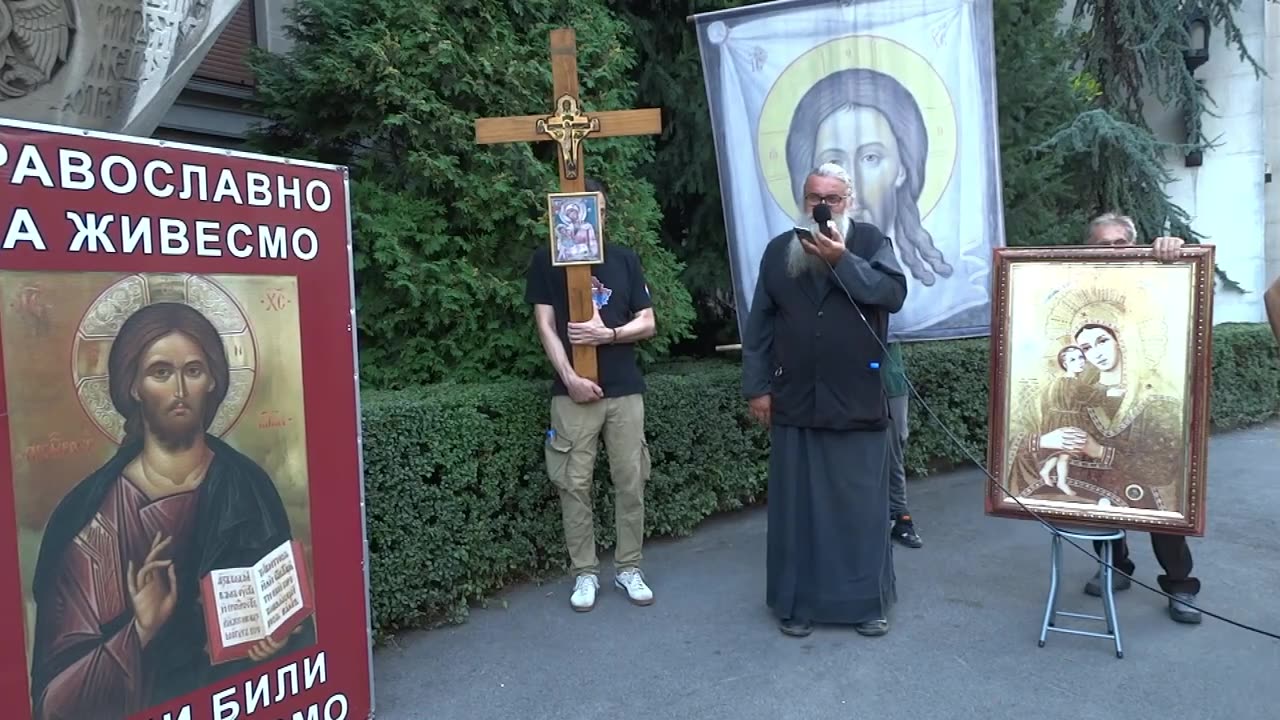 481-ва Литија (2) - Духовници позивају на лажни "мир" који одговара само велеИздајнику