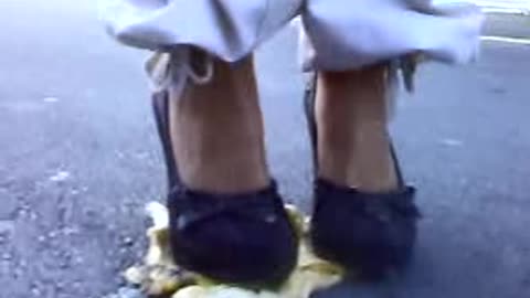 Platform Hgh Heel Banana Crush