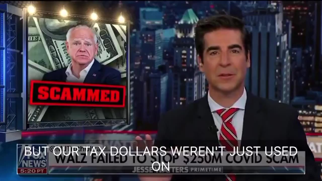 Tampon Tim Walz's $250 million COVID Scam is the single biggest in American History!