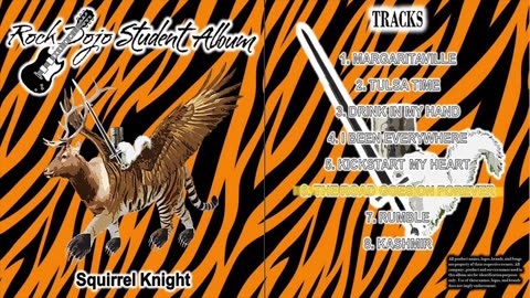 Rock Dojo Student Album #37 "Squirrel Knight": Road Goes on Forever (Robert Earl Keen Cover) Track 6