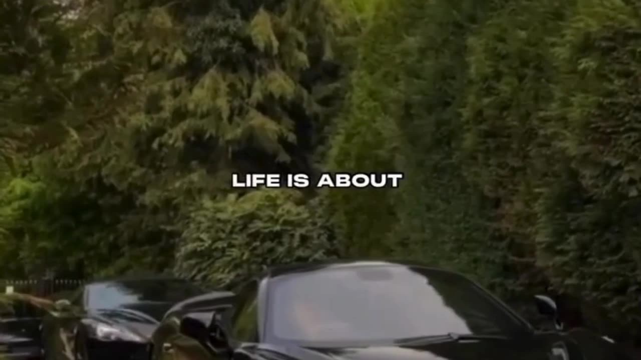 Life is all about success, hope you understand!