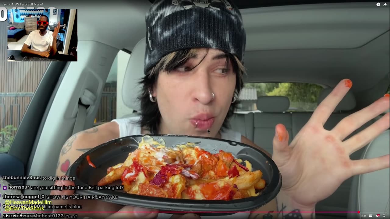 Jake Webber Live Trying NEW Taco Bell Menu! Reaction