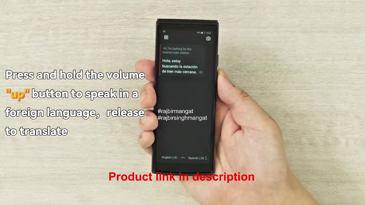 Language Translator Device