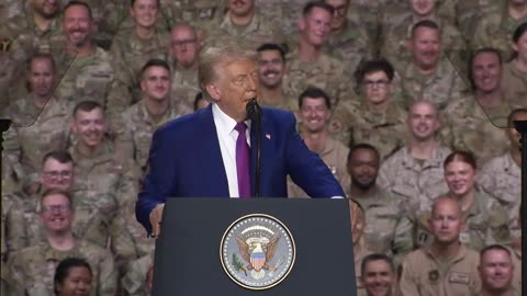 President Trump Delivers Remarks to Troops at Al Udeid Air Base