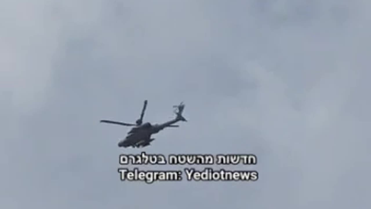 IDF helicopters fire on Rafah