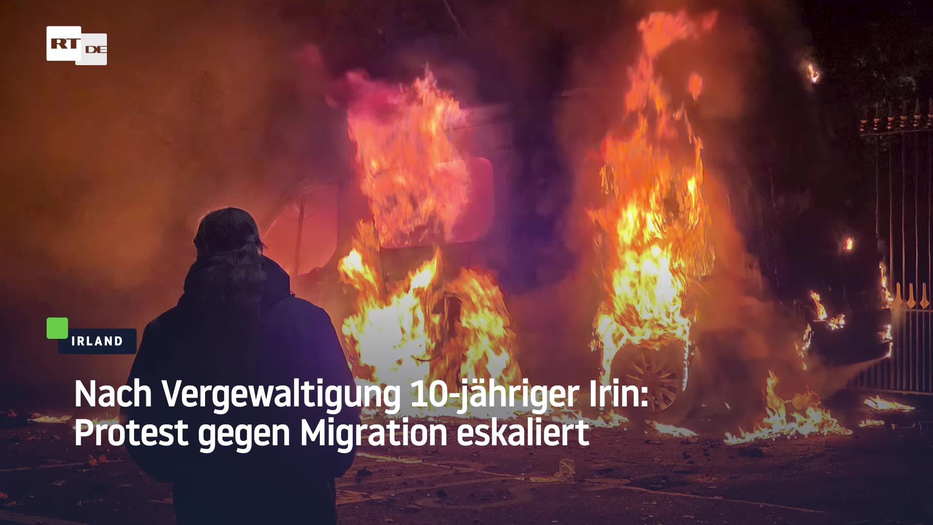 Nach Vergewaltigung 10-jähriger Irin: Protest gegen Migration eskaliert
