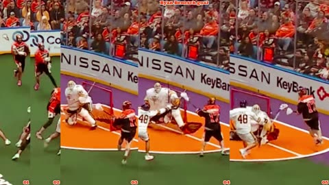 Prototype 438: Buffalo Bandits Ryan Benesch goal vs Georgia