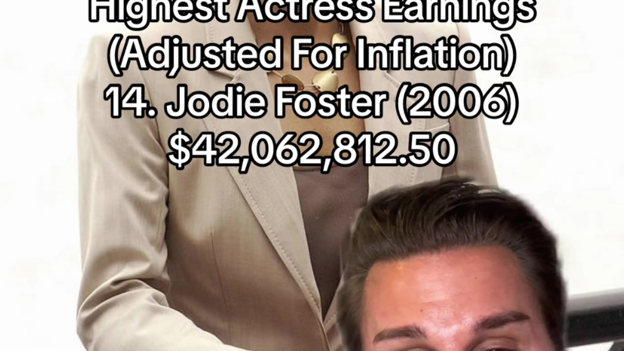 JODI FOSTER FORTUNE