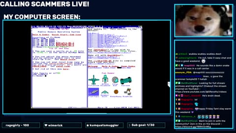 TempleOS IS BACK | Calling Scammers LIVE