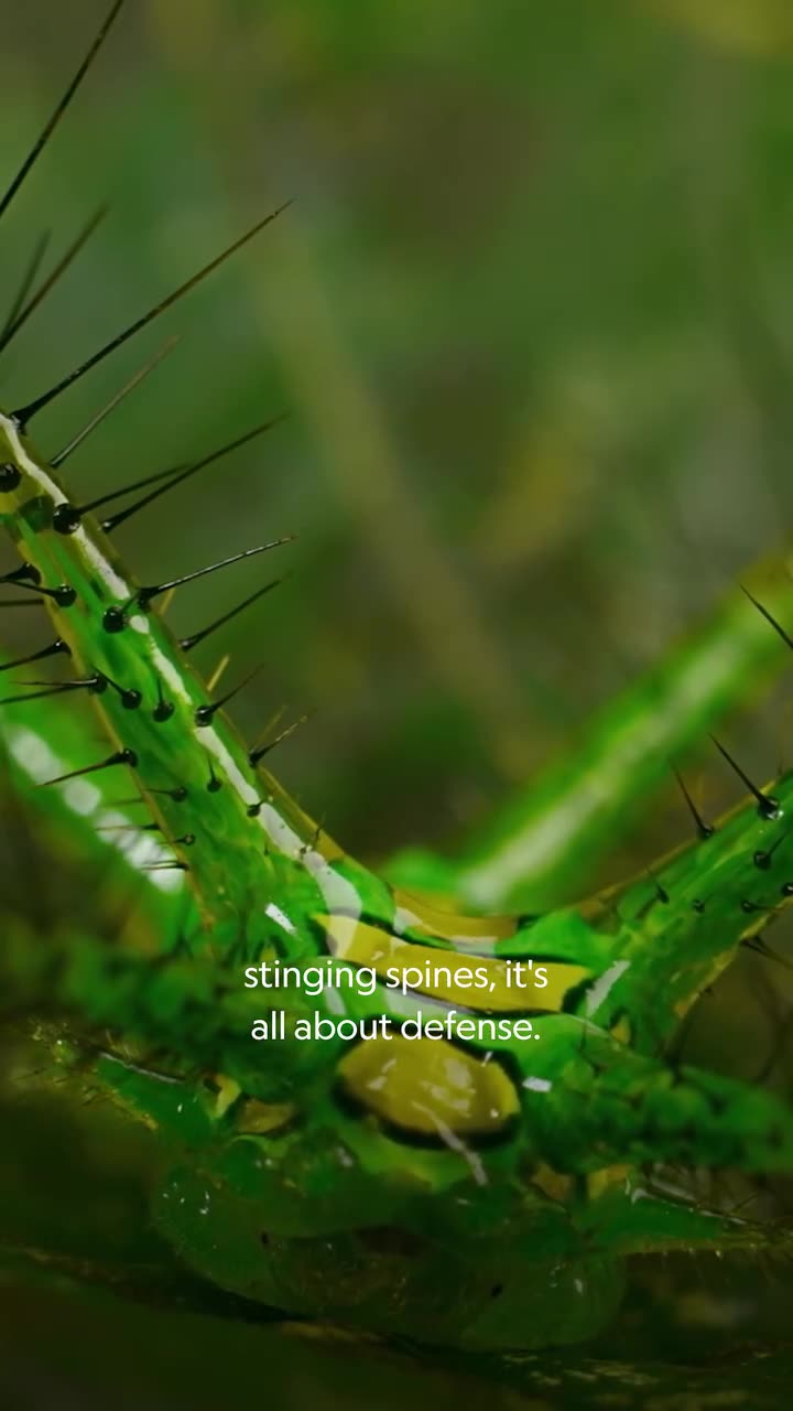 Caterpillars come in all different shapes and sizes