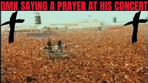 DMX SAYING A PRAYER AT HIS CONCERT