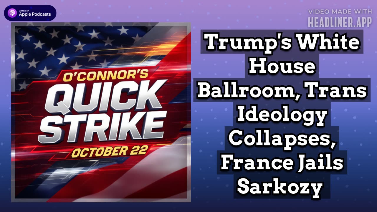 Hillary LIES About Trump's Ballroom + Trans Fad COLLAPSES + What Dems Wanted for Trump