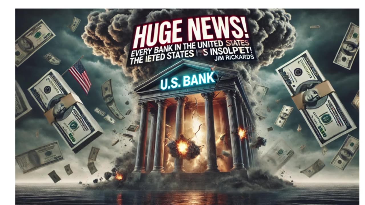 🚨 HUGE NEWS: Jim Rickards Claims All U.S. Banks Are Insolvent