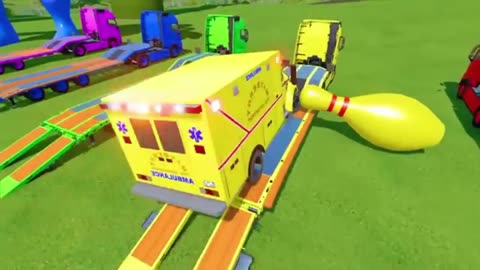 Big Truck Adventures: Transporting Fire Engines & Helicopters
