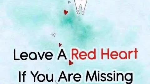 Leave a red heart