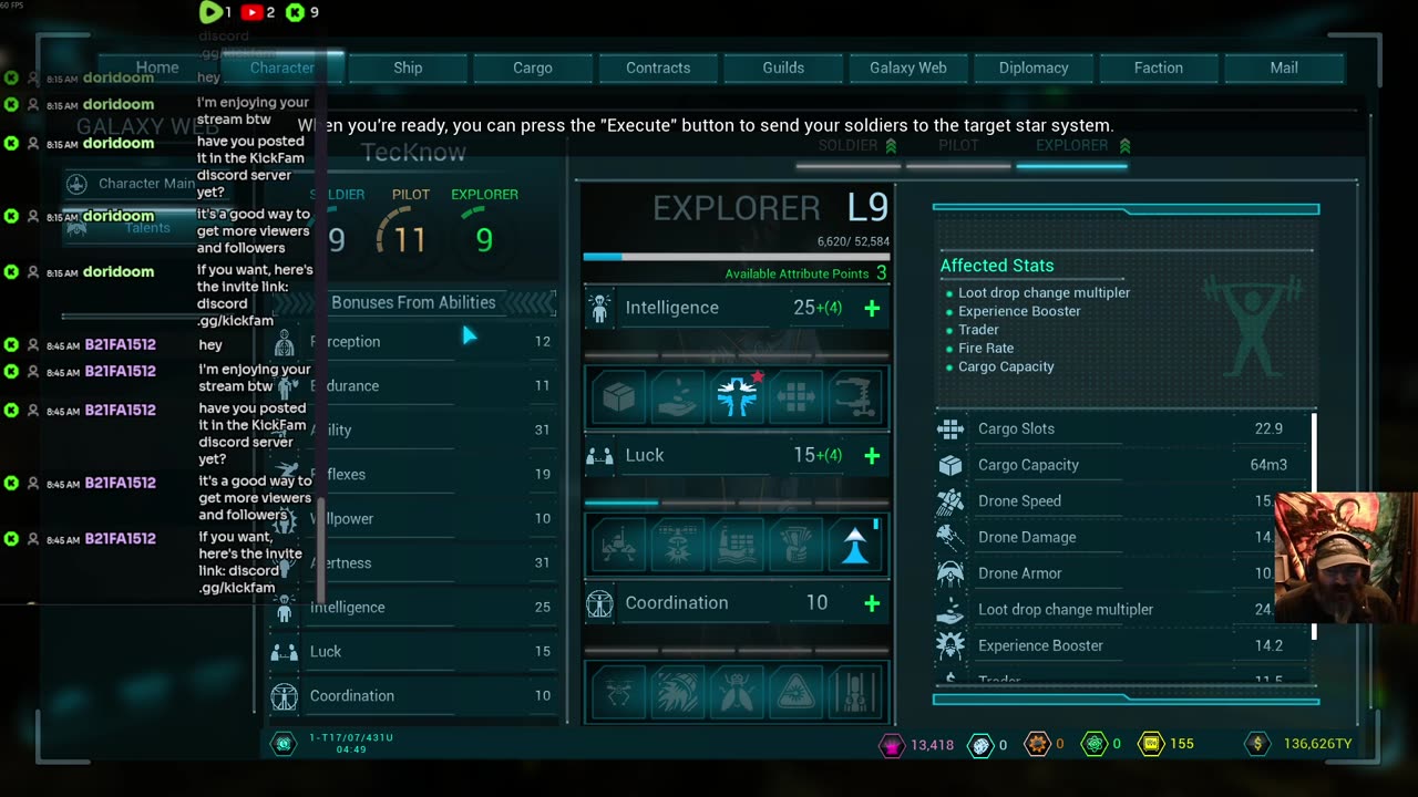 ⭐Space Bourne 2 ⭐ Restart and long day let's GO! ⭐ Open Chat ⭐ Lets talk Linux!
