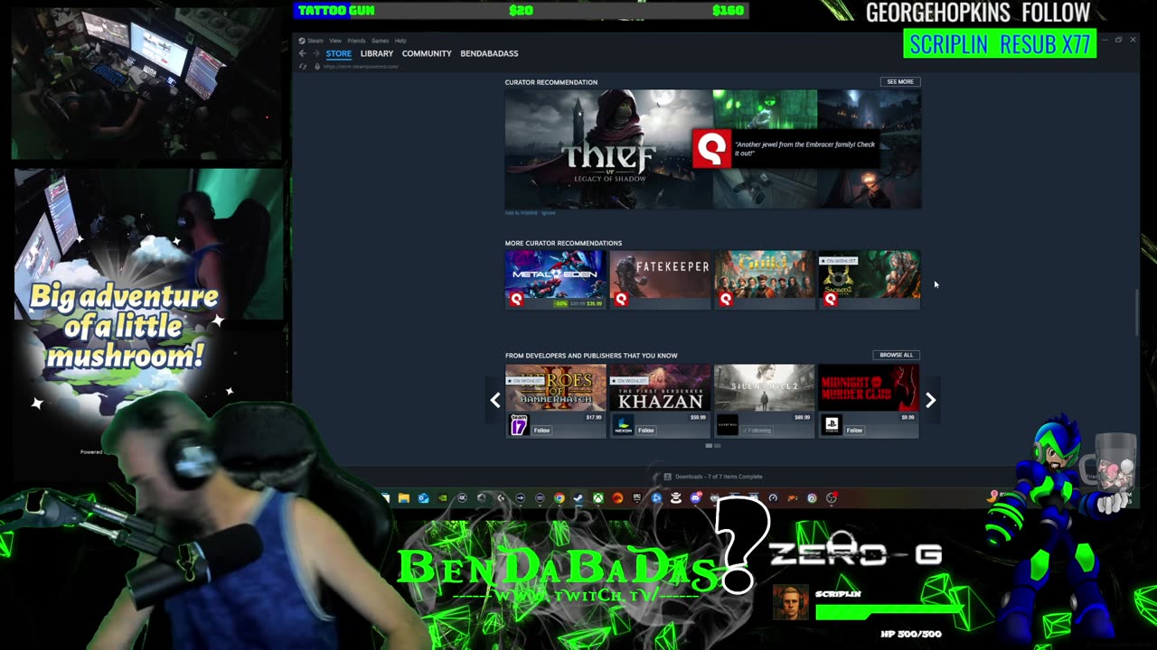 Woke up feeling like DooDoo Today... Maybe games will fix it! | #ZeroG #allegedly #3DPrintDaddy #ad !mushroom #sponsorship
