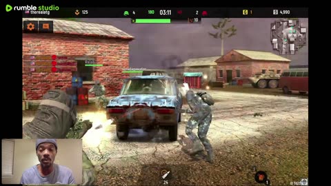 Gaming stream clapping shit out