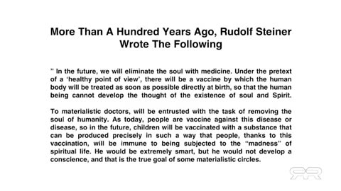 Destroying our connection to God with gene editing "injections"