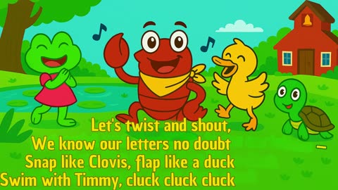 Crawfish and Friends - ABC Dance Along Song