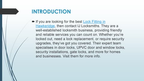 Best Lock Fitting in Hawkeridge