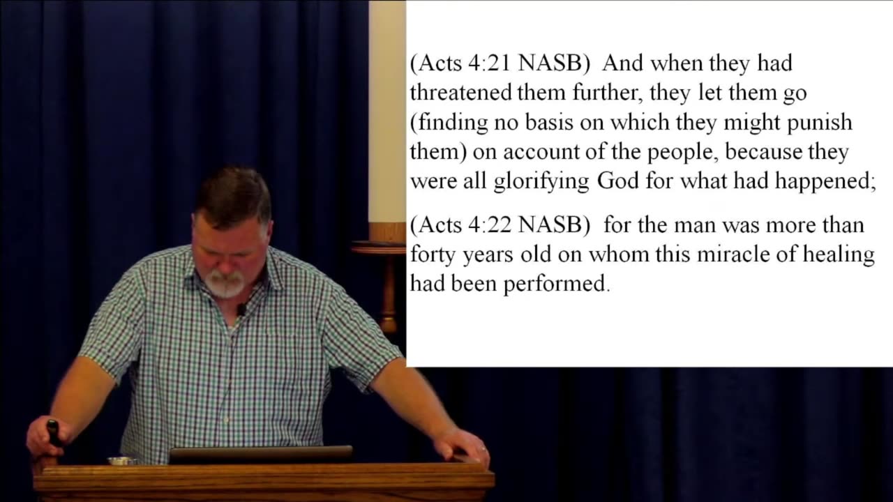 Acts 3 & 4 – It does not say they spoke in tongues or that this was a "second blessing." 2022