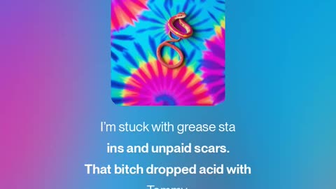 She dropped acid with Tommy 2