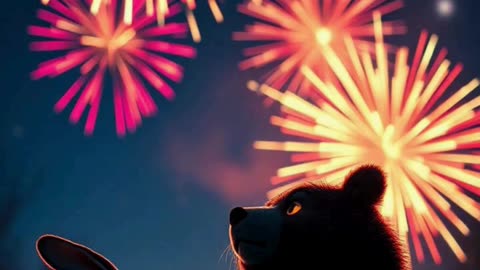 “Rabbit & Bear’s Christmas” — “Dreams in Bloom” 🌟 Escape from the Jungle