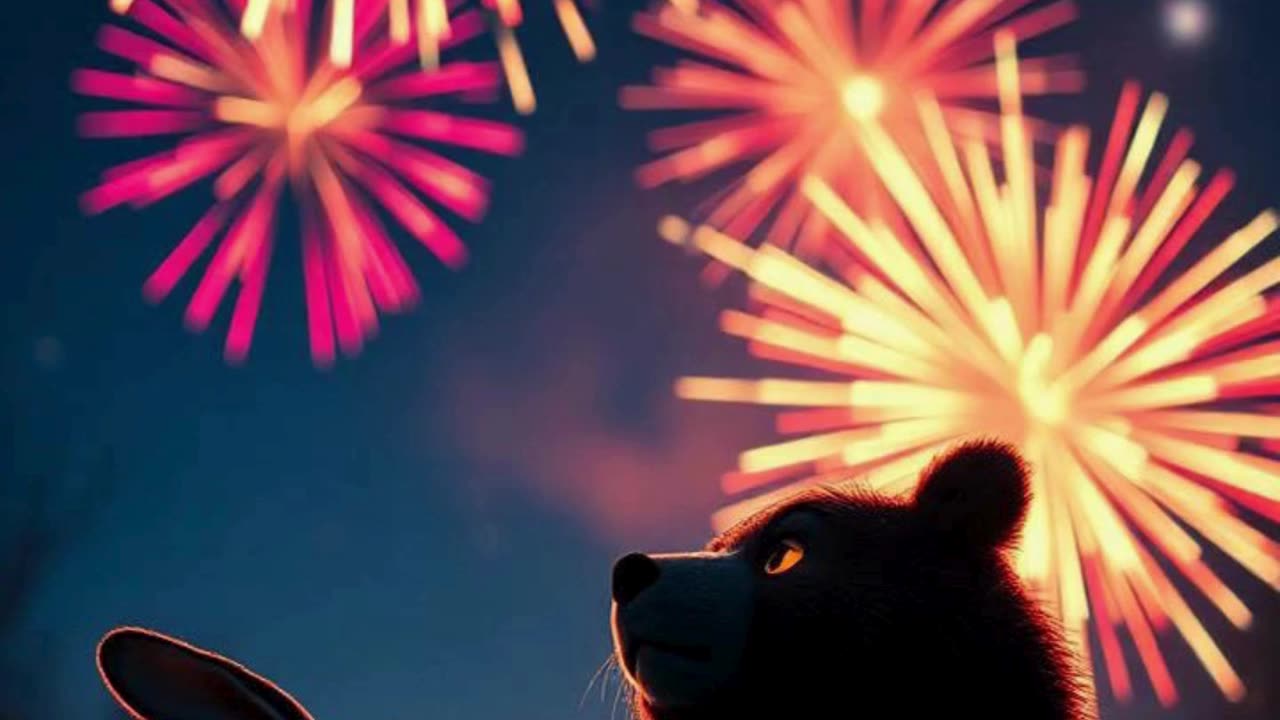 “Rabbit & Bear’s Christmas” — “Dreams in Bloom” 🌟 Escape from the Jungle