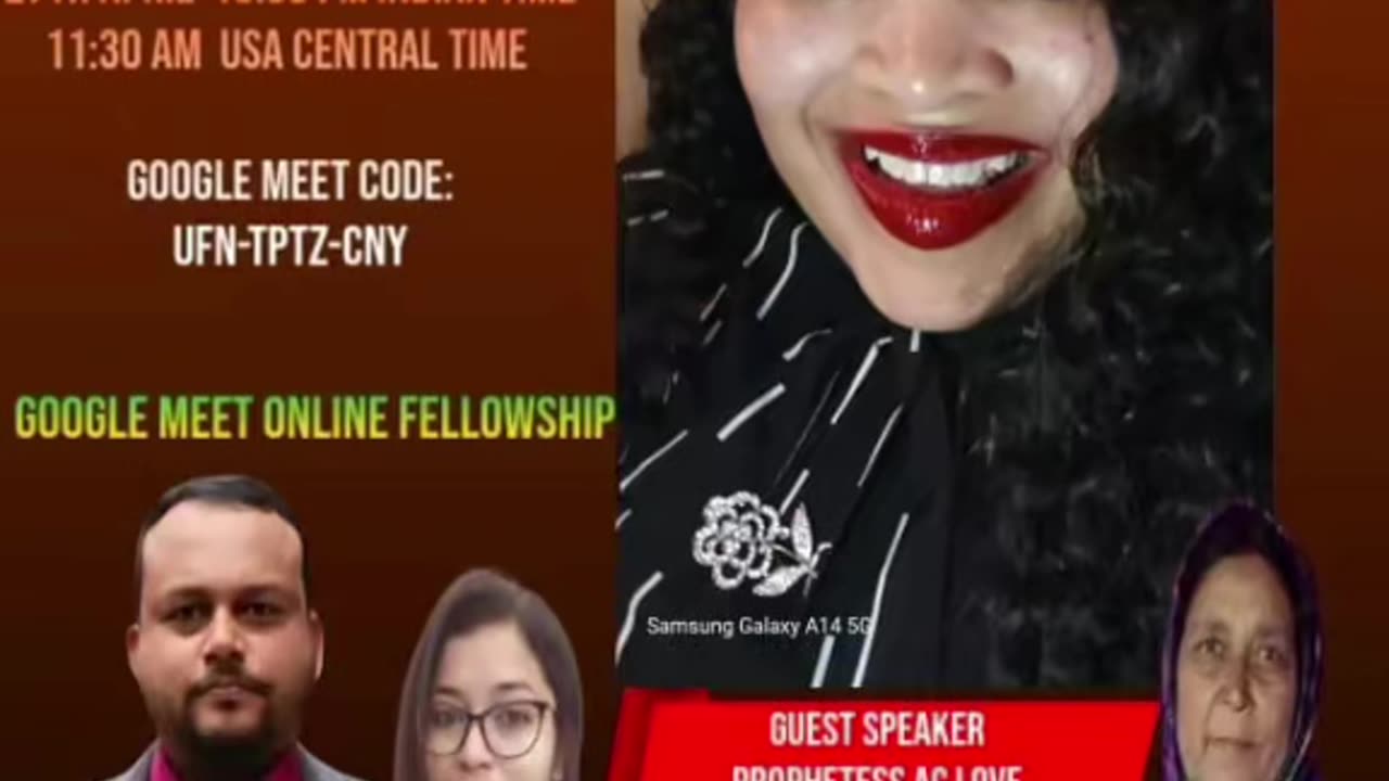 Join us Sunday 11 am morning central time for a powerful move of God