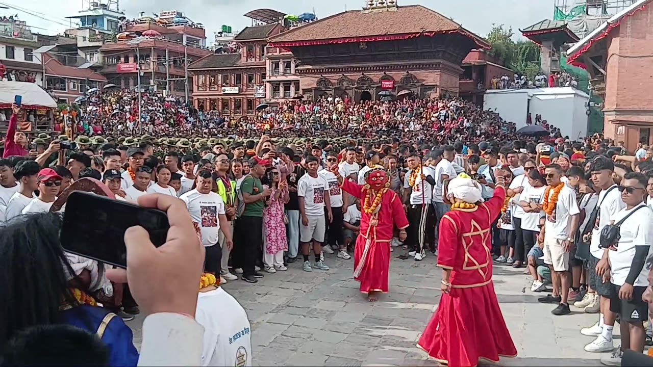 Sawa Bakku Dance, Indra Jatra, Kathmandu, 2082, Day 3