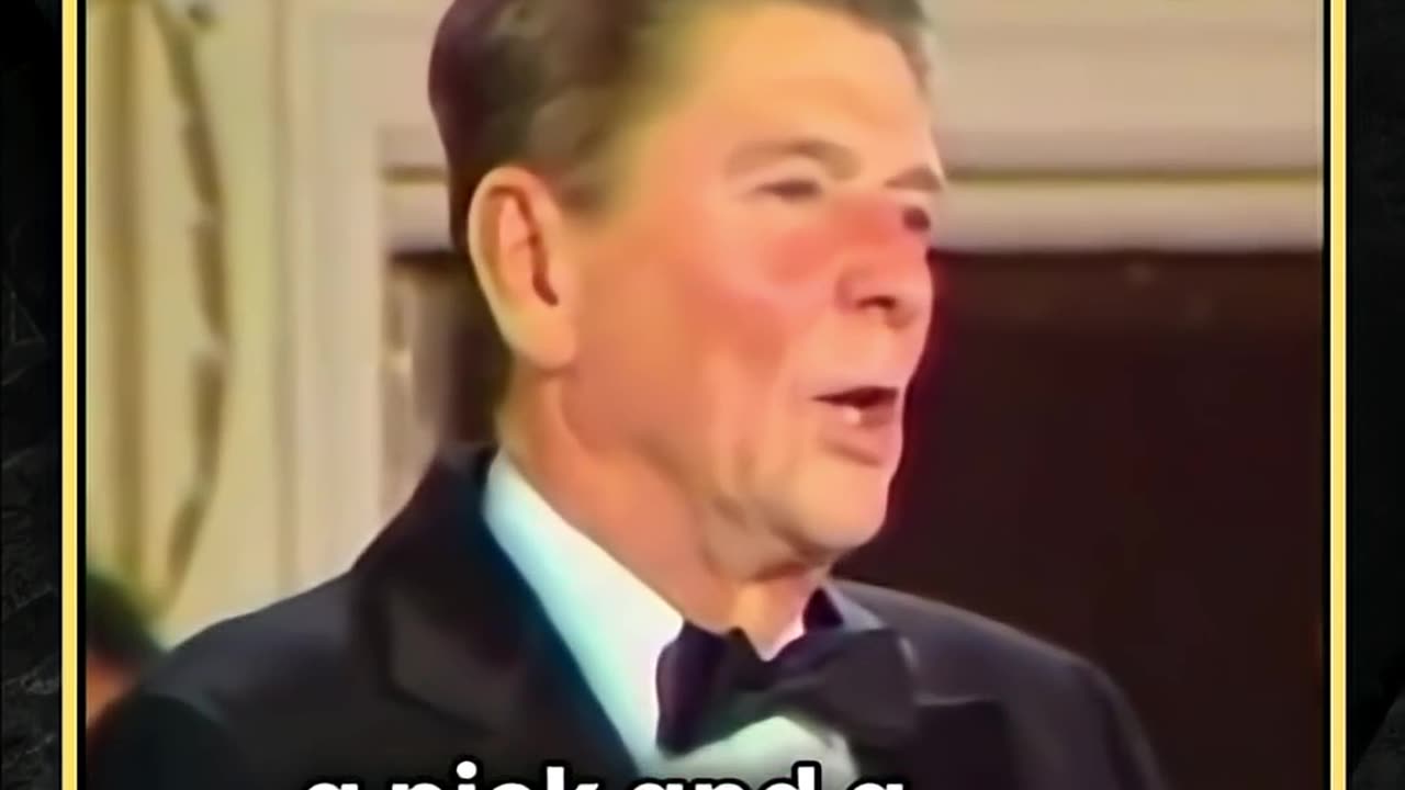 Reagan JOKE On Horse Ranch Funny