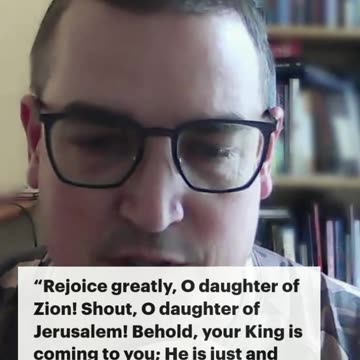 Prophecy Fulfilled on Palm Sunday #shorts #jesus #palmsunday