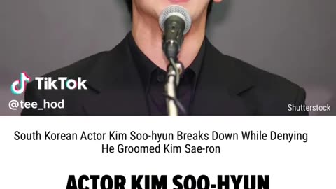 Actor Kim Soo-hyun I Never Had Sex With Kim Sae-ron When She Was A Minor!