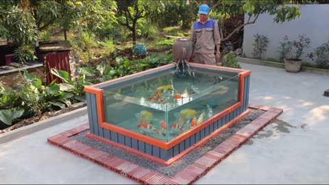 How To Make Outdoor Aquarium - Design And Decorations